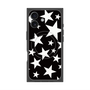 プレミアムスクエアケース with MagSafe［ Stars - Black ］