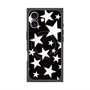 プレミアムスクエアケース with MagSafe［ Stars - Black ］