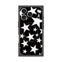 プレミアムスクエアケース with MagSafe［ Stars - Black ］