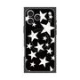プレミアムスクエアケース with MagSafe［ Stars - Black ］