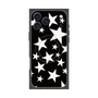 プレミアムスクエアケース with MagSafe［ Stars - Black ］