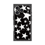 プレミアムスクエアケース with MagSafe［ Stars - Black ］