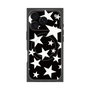 プレミアムスクエアケース with MagSafe［ Stars - Black ］