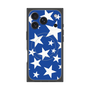 プレミアムスクエアケース with MagSafe［ Stars - Blue ］