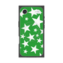 プレミアムスクエアケース with MagSafe［ Stars - Green ］