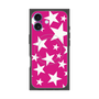 プレミアムスクエアケース with MagSafe［ Stars - Pink ］