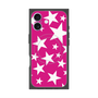 プレミアムスクエアケース with MagSafe［ Stars - Pink ］