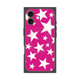 プレミアムスクエアケース with MagSafe［ Stars - Pink ］