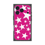 プレミアムスクエアケース with MagSafe［ Stars - Pink ］