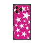 プレミアムスクエアケース with MagSafe［ Stars - Pink ］