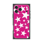 プレミアムスクエアケース with MagSafe［ Stars - Pink ］