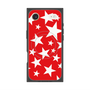 プレミアムスクエアケース with MagSafe［ Stars - Red ］