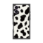 プレミアムスクエアケース with MagSafe［ Cow - White ］