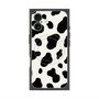 プレミアムスクエアケース with MagSafe［ Cow - White ］