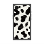 プレミアムスクエアケース with MagSafe［ Cow - White ］
