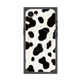 プレミアムスクエアケース with MagSafe［ Cow - White ］