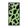 プレミアムスクエアケース with MagSafe［ Cow - Green ］