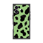 プレミアムスクエアケース with MagSafe［ Cow - Green ］