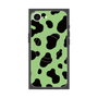 プレミアムスクエアケース with MagSafe［ Cow - Green ］