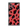 プレミアムスクエアケース with MagSafe［ Cow - Red ］