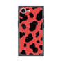 プレミアムスクエアケース with MagSafe［ Cow - Red ］