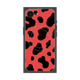 プレミアムスクエアケース with MagSafe［ Cow - Red ］