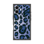 プレミアムスクエアケース with MagSafe［ Leopard - Blue ］