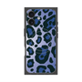 プレミアムスクエアケース with MagSafe［ Leopard - Blue ］
