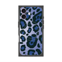 プレミアムスクエアケース with MagSafe［ Leopard - Blue ］
