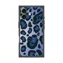 プレミアムスクエアケース with MagSafe［ Leopard - Blue ］
