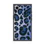 プレミアムスクエアケース with MagSafe［ Leopard - Blue ］
