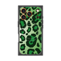 プレミアムスクエアケース with MagSafe［ Leopard - Green ］