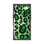 プレミアムスクエアケース with MagSafe［ Leopard - Green ］
