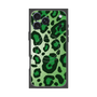 プレミアムスクエアケース with MagSafe［ Leopard - Green ］