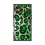 プレミアムスクエアケース with MagSafe［ Leopard - Green ］