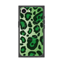 プレミアムスクエアケース with MagSafe［ Leopard - Green ］