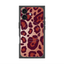 プレミアムスクエアケース with MagSafe［ Leopard - Red ］