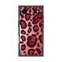 プレミアムスクエアケース with MagSafe［ Leopard - Red ］