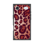 プレミアムスクエアケース with MagSafe［ Leopard - Red ］