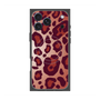 プレミアムスクエアケース with MagSafe［ Leopard - Red ］