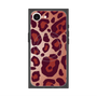 プレミアムスクエアケース with MagSafe［ Leopard - Red ］