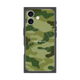 プレミアムスクエアケース with MagSafe［ Camouflage - Green ］