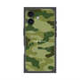プレミアムスクエアケース with MagSafe［ Camouflage - Green ］