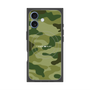 プレミアムスクエアケース with MagSafe［ Camouflage - Green ］