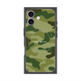 プレミアムスクエアケース with MagSafe［ Camouflage - Green ］