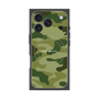 プレミアムスクエアケース with MagSafe［ Camouflage - Green ］