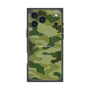 プレミアムスクエアケース with MagSafe［ Camouflage - Green ］