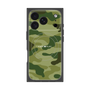 プレミアムスクエアケース with MagSafe［ Camouflage - Green ］