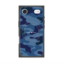 プレミアムスクエアケース with MagSafe［ Camouflage - Blue ］