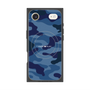 プレミアムスクエアケース with MagSafe［ Camouflage - Blue ］